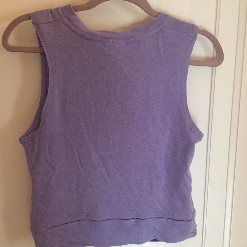 Anthropologie purple top. Never worn - Picture 4 of 4